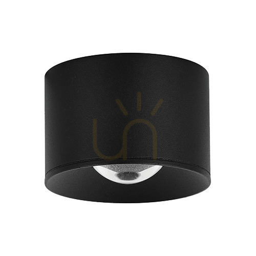 Kontrola Stropní bodové LED osvětlení 12W černé ZAMBELIS