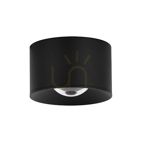 Kontrola Stropní bodové LED osvětlení 8W černé ZAMBELIS
