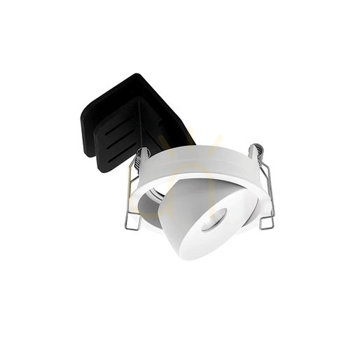 Kontrola Zapuštěné bodové LED světlo 9W 2700k White ZAMBELIS