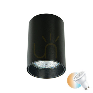 Stropní bodové svítidlo Gu10 MAX 40W černé ZAMBELIS small 0
