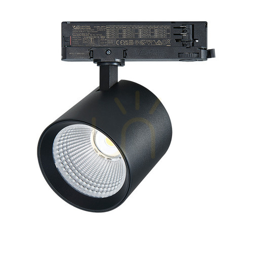 Kontrola 3-fázové bodové LED světlo 42W 4000k černá ZAMBELIS