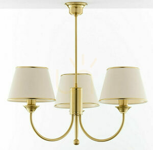Lustr CLASSIC Brass 3xE27/15W 1 Lustr CLASSIC Brass 3xE27/15W small 1