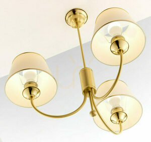 Lustr CLASSIC Brass 3xE27/15W 4 Lustr CLASSIC Brass 3xE27/15W small 4