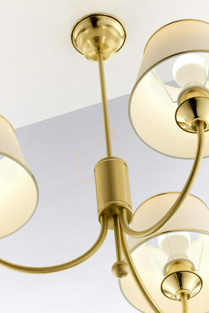Pohled Lustr CLASSIC Brass 3xE27/15W Lustr CLASSIC Brass 3xE27/15W