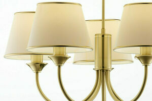 Lustr CLASSIC Brass 5xE27/15W small 4
