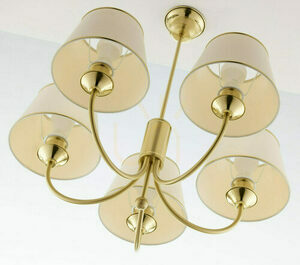 Lustr CLASSIC Brass 5xE27/15W small 7