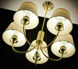 Lustr CLASSIC Brass 5xE27/15W small 8