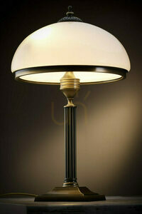 Stolní lampa JUPITER ZEUS 626 – patinovaná mosaz, ocel a sklo, 2xE14 max 11W, 50 cm, záruka 5 let small 3