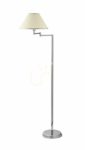 Kontrola BEGAMO Stojací lampa chrom 1XE27/15W