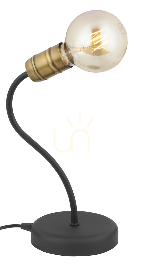 Kontrola Stolní lampa LUCE PAT. Zlatá 1XE27/15W Stolní lampa LUCE PAT. Zlatá 1XE27/15W