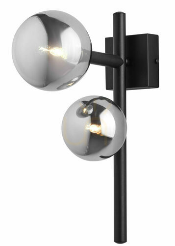 Kontrola Nástěnné svítidlo NEPTUN Black 2xG9/14W