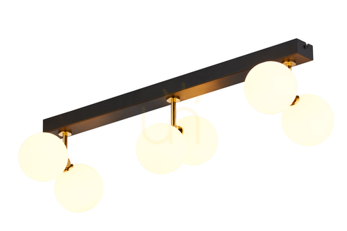 Kontrola Stropní svítidlo LUNA Gold 6xG9/14W