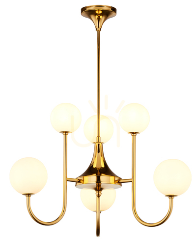 Kontrola Lustr SELEN Gold 6xG9/14W