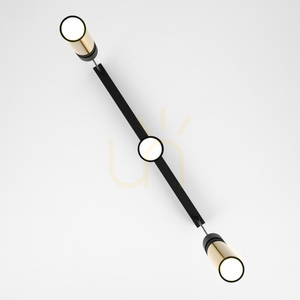 Závěsné svítidlo Jupiter ALAS 2007 zlato-černé 3xGU10 14 W 60 cm small 8
