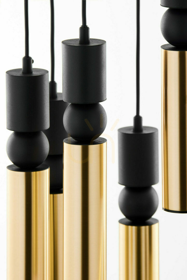 Pohled Závěsné svítidlo ALAS Gold 7xG10/14W Závěsné svítidlo ALAS Gold 7xG10/14W