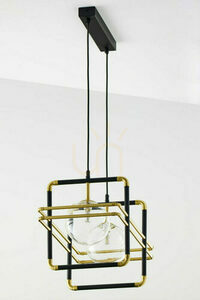 Závěsné svítidlo Jupiter FIORI zlaté/černé, 2×G9, 14 W, 51 cm, 2029 small 8