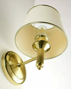 Nástěnné svítidlo CLASSIC Brass 1xE27/15W small 7