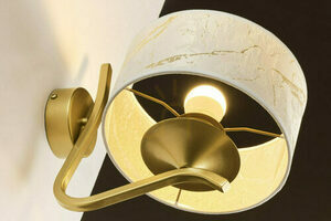 Nástěnné svítidlo KASZMIR Gold 1xE27/15W 10 Nástěnné svítidlo KASZMIR Gold 1xE27/15W small 10