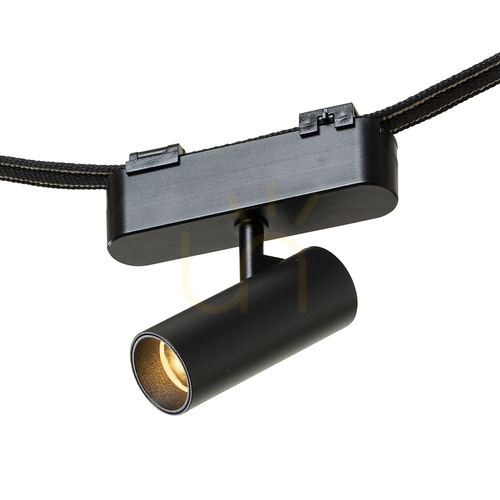 Kontrola Rendl Loki 8 Kolejové osvětlení pro systém Vega/Wave Black 24= Led 6 W 24° 3000 K 4000 5700