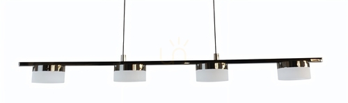 Kontrola Závěsné svítidlo Aviano CASSIS se 4 světelnými body, černý chrom LED 7066-502