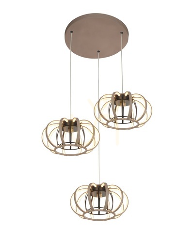 Kontrola Trojitá závěsná lampa SALO 5033-313 Aviano