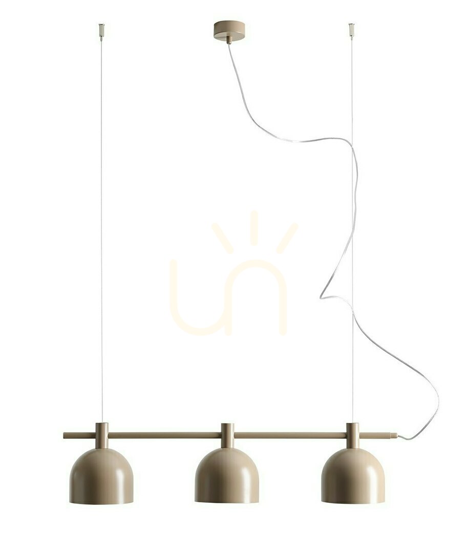 Kontrola Závěsná lampa Aldex Beryl 3 béžová E27 3x15W 976E_17 Závěsná lampa Aldex Beryl 3 béžová E27 3x15W 976E_17