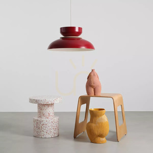 Závěsné svítidlo Aldex Aldo Red Wine, vínové, 47 cm, E27, 1152G15_15_J small 3