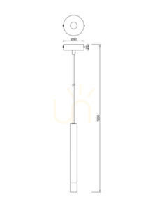Závěsné svítidlo Zuma Line VELIC P241125801GD černá 1xG9 1 Závěsné svítidlo Zuma Line VELIC P241125801GD černá 1xG9 small 1