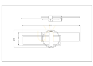 Stropní svítidlo Zuma Line DUATRO C230624203B černá 3xLED 1 Stropní svítidlo Zuma Line DUATRO C230624203B černá 3xLED small 1