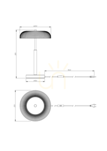 Stolní lampa Zuma Line SOLVIA T230757601 černá 1xLED 1 Stolní lampa Zuma Line SOLVIA T230757601 černá 1xLED small 1