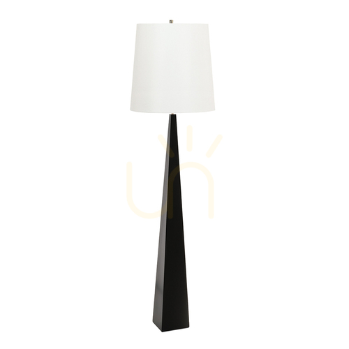 Kontrola Stojací lampa Ascent - 1 světelný zdroj - černá Elstead