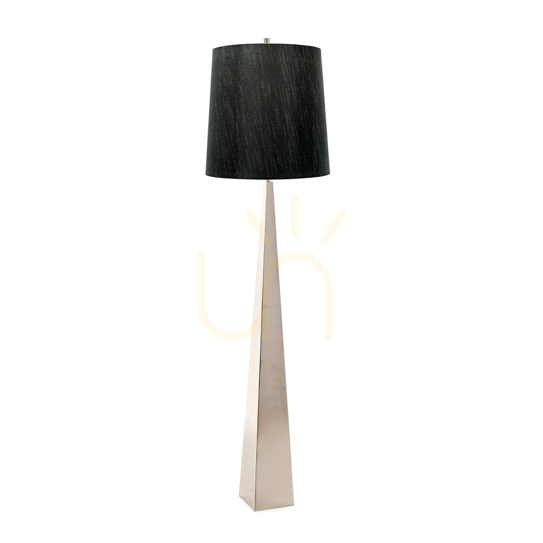 Stojací lampa Ascent - 1 světelný zdroj - leštěný nikl Elstead