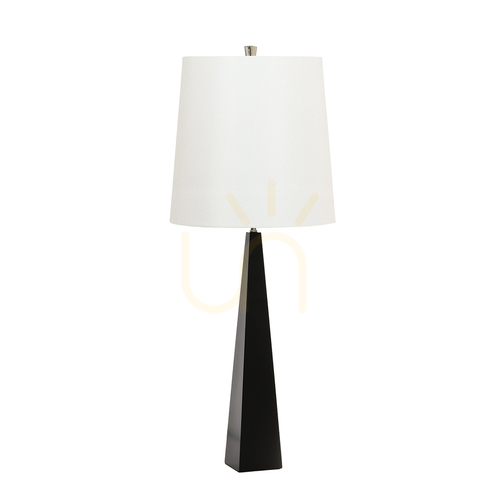 Kontrola Stolní lampa Ascent - 1 světelný zdroj - černá Elstead