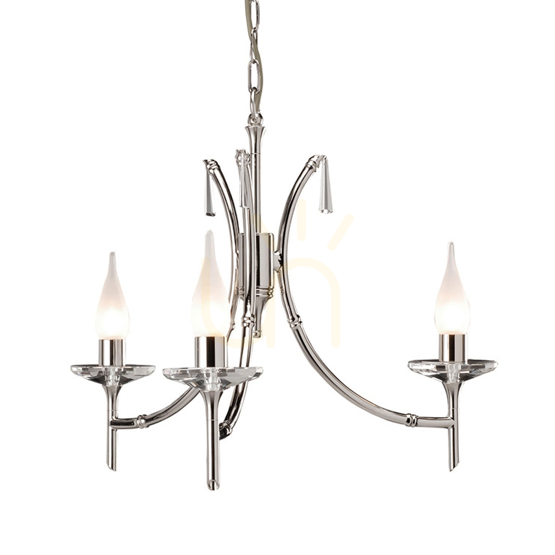 Kontrola Lustr Brightwell - 3 světelné zdroje Elstead Lustr Brightwell - 3 světelné zdroje Elstead