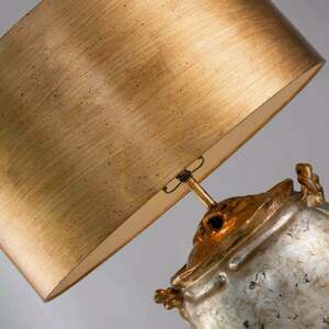 Stolní lampa Elstead Flambeau Jackson, starožitné stříbro a zlato, 1×E27 small 6
