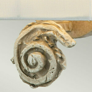 Malé nástěnné svítidlo Swirl - 1 světelný zdroj - bílé Elstead 2 Malé nástěnné svítidlo Swirl - 1 světelný zdroj - bílé Elstead small 2