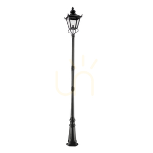 Zahradní sloupové svítidlo Elstead Grampian GP1-BLACK černé E27 278 cm small 0