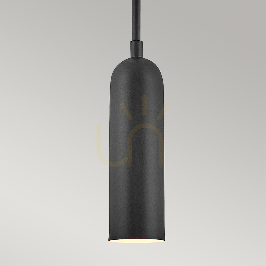 Náhled Malá závěsná LED lampa Dax - černá Elstead Malá závěsná LED lampa Dax - černá Elstead