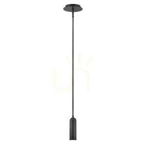 Malá závěsná LED lampa Dax - černá Elstead 0 Malá závěsná LED lampa Dax - černá Elstead small 0