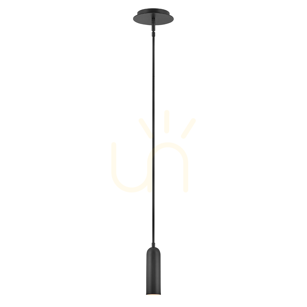 Kontrola Malá závěsná LED lampa Dax - černá Elstead Malá závěsná LED lampa Dax - černá Elstead