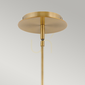 Dax malá závěsná lampa LED - Staromosaz Elstead 1 Dax malá závěsná lampa LED - Staromosaz Elstead small 1