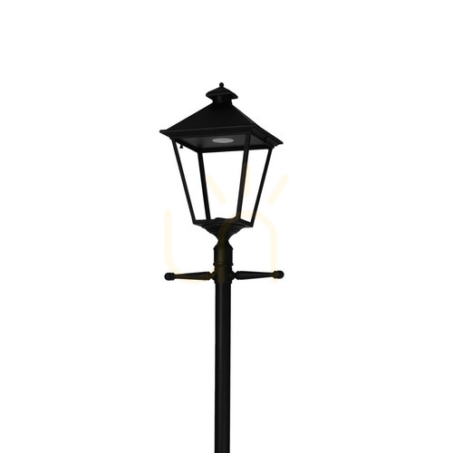 Kontrola Zahradní / parková lucerna IP54 LONDON BIG 4124BL černá LED 17,5W 3000K - prémiová NORLYS.