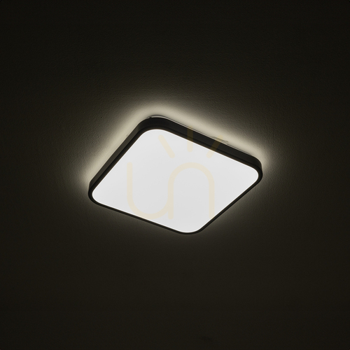 Kontrola Stropní svítidlo AGNES SQUARE LED PRO 10983 Nowodvorski černé 33,5 cm 16 W 3000 K IP44