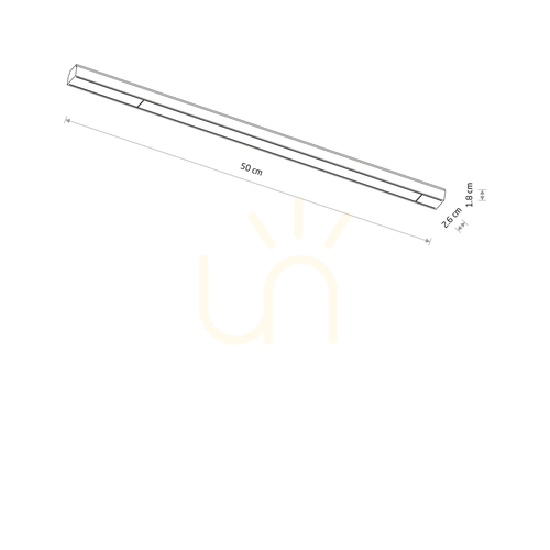 Kontrola UT-LVM LINE LED 18W 11334 Nowodvorski Busbar Light