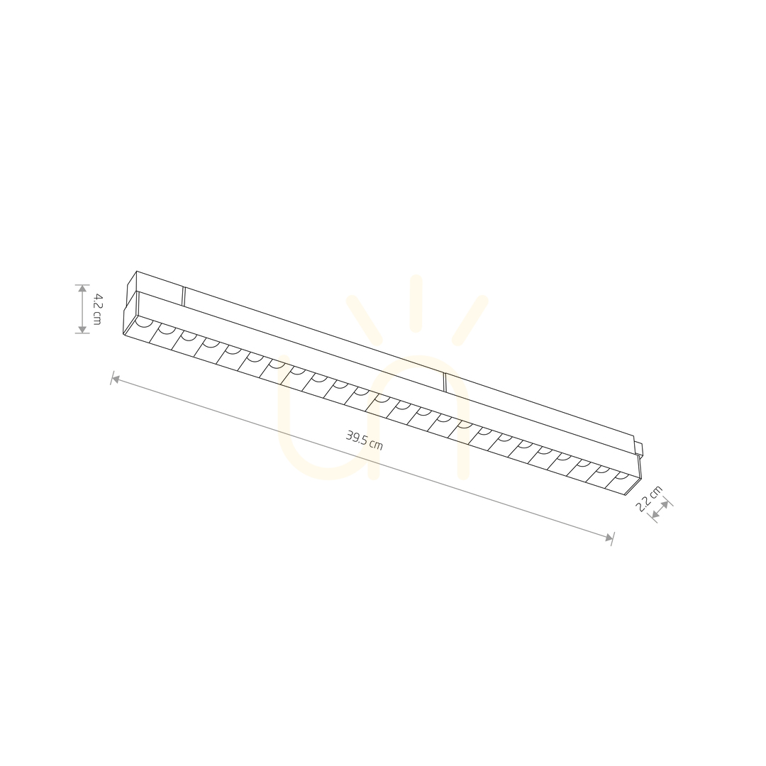 Kontrola LVM FOCUS LED 15W 4000K 11631 Nowodvorski Busbar Light LVM FOCUS LED 15W 4000K 11631 Nowodvorski Busbar Light
