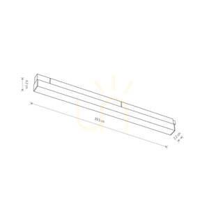 LVM LINE LED 15W 4000K 11637 Nowodvorski Busbar Light small 4