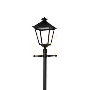 Zahradní / parková lucerna IP54 LONDON BIG 4127BL černá LED 14,6W 4000K - prémiová NORLYS. small 0