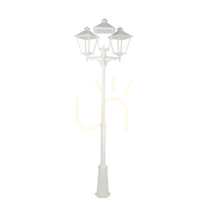 Zahradní / parková lucerna IP54 LONDON BIG 4132WH 3x9,5W 3000K bílá - premium NORLYS small 1