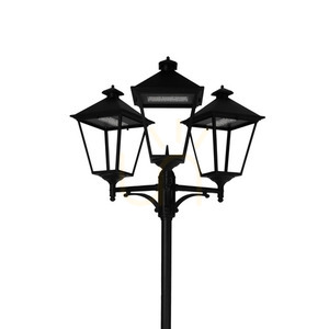 Zahradní / parková lucerna IP54 LONDON BIG 4135BL 3x13,4W 4000K černá - prémiová NORLYS. small 0