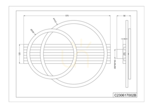 Stropní svítidlo Zuma Line SERANA C230617002B zlatá 1xLED 1 Stropní svítidlo Zuma Line SERANA C230617002B zlatá 1xLED small 1